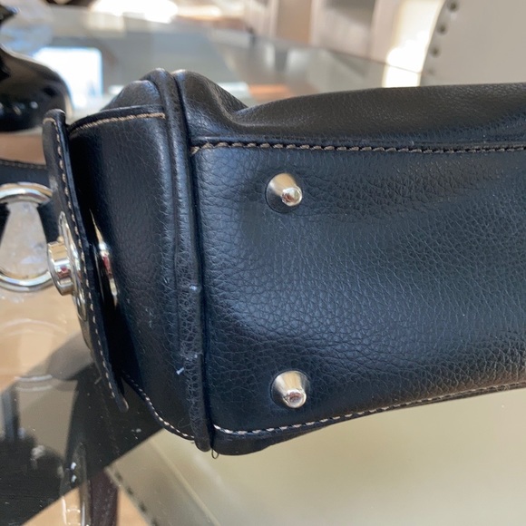 Black Leather shoulder bag - Picture 7 of 11